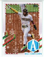 2021 Topps Holiday #HW1 Fernando Tatis Jr - Santa Belt SSP